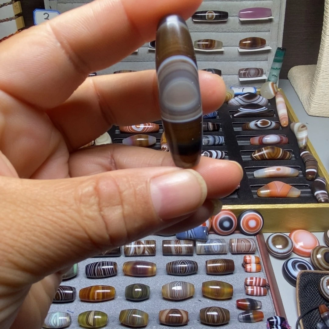 玛瑙/玉髓合金珠宝半成品