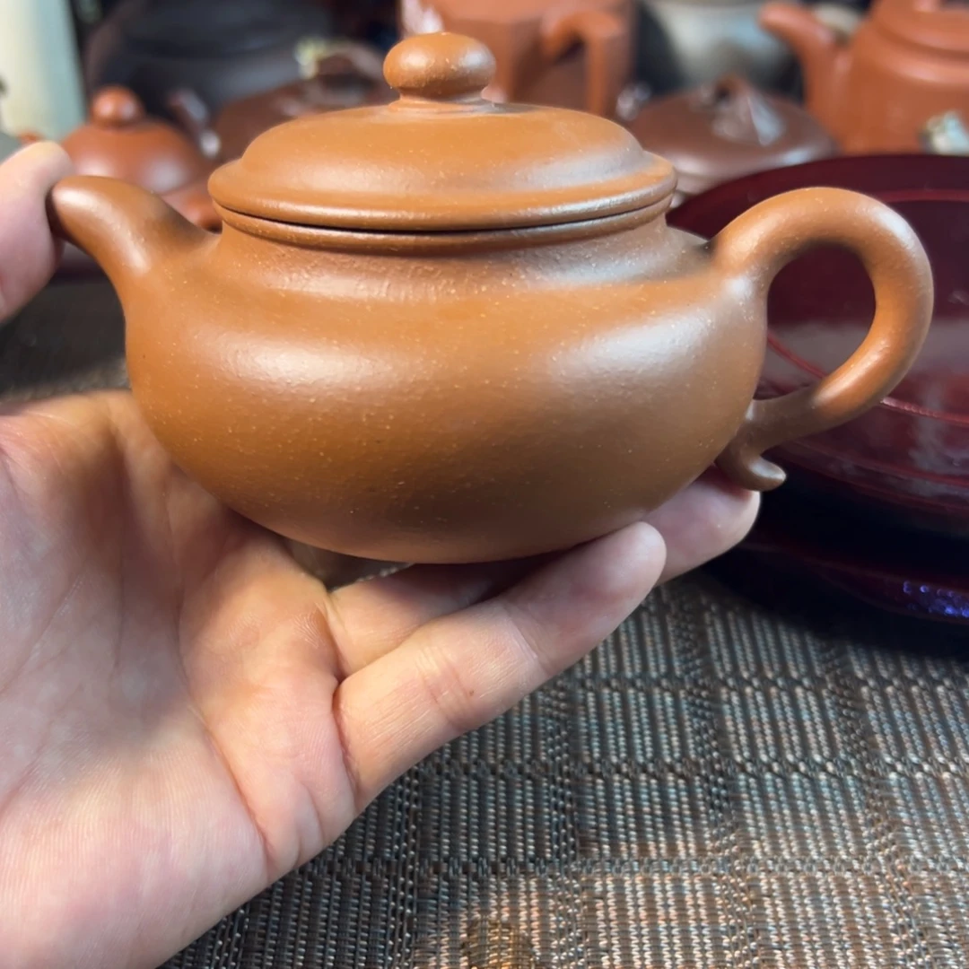 紫砂茶壶宜兴原矿紫砂壶230毫升容量