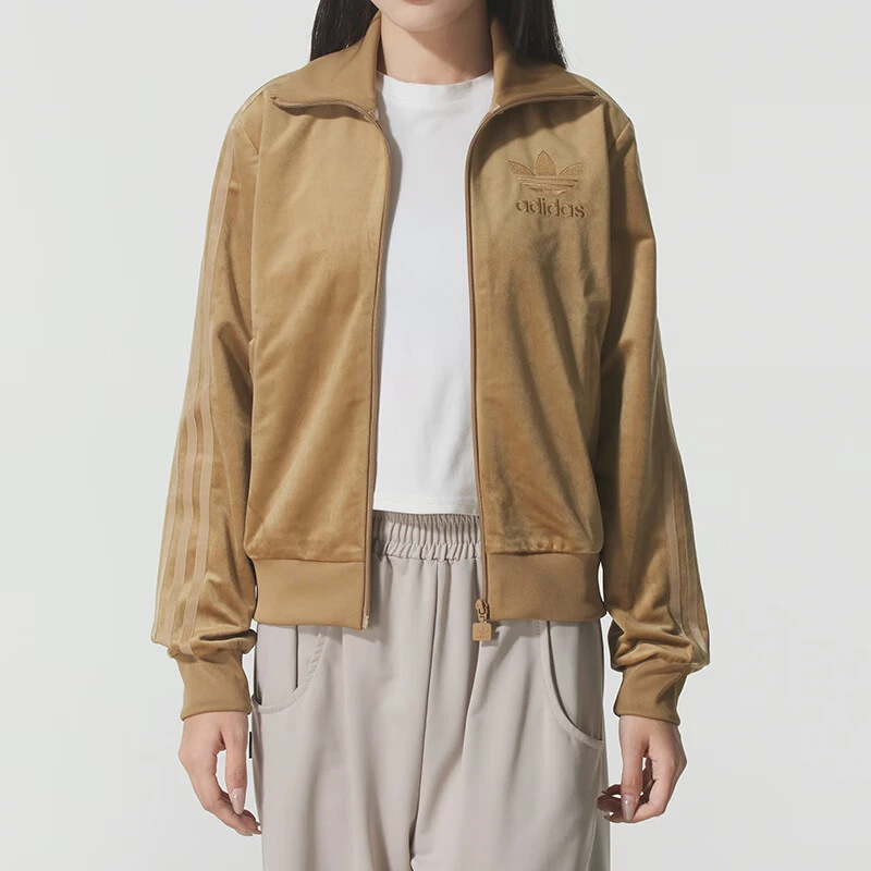 adidas/阿迪达斯三叶草女装 25秋季新款运动服跑步休闲夹克外套