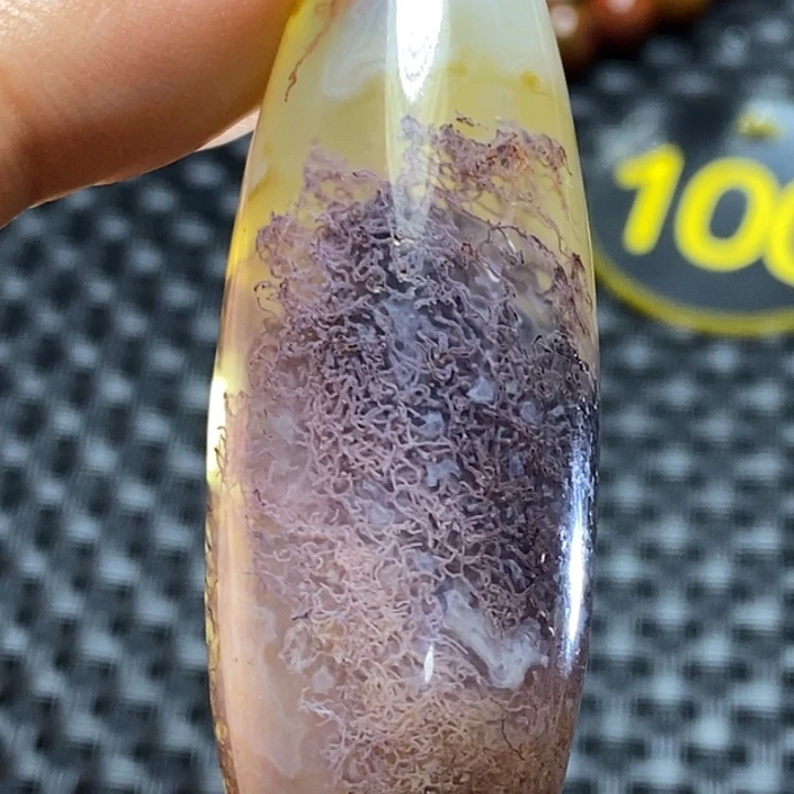 皖***痴玛瑙/玉髓颈饰合金