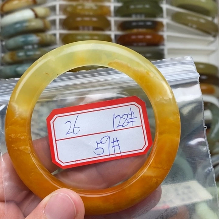 合金蛇纹石玉手链小****方