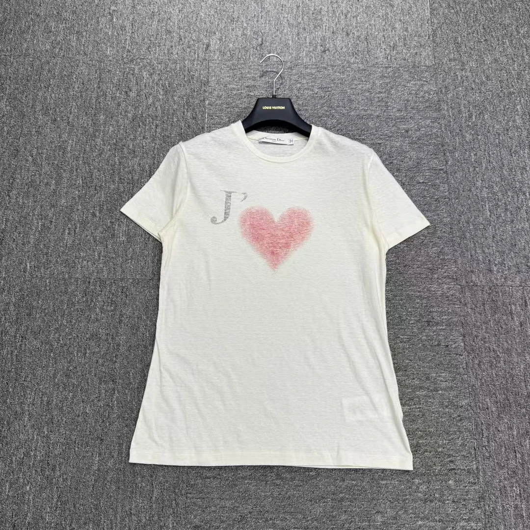 99新 DIOR/迪奥 爱心短袖/xs码/编码18688
