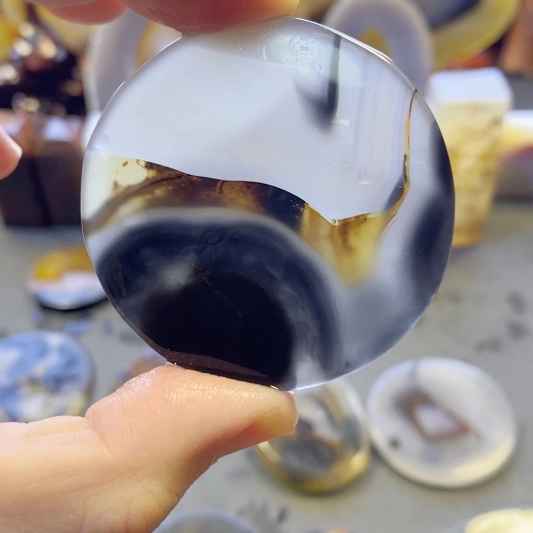 玛瑙/玉髓颈饰未镶嵌编号51