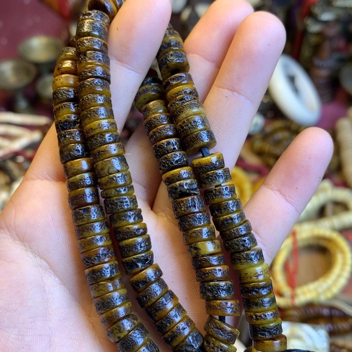 星月菩提吊坠藏传喜马拉雅艺术品