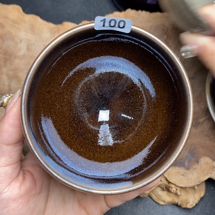 茶盏建窑建盏主人杯100