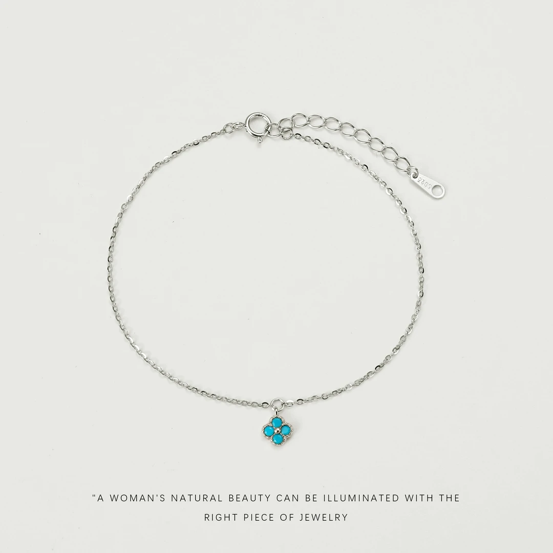 925银手链 【蓝色迷你】精致百搭手链高级感配饰A1068