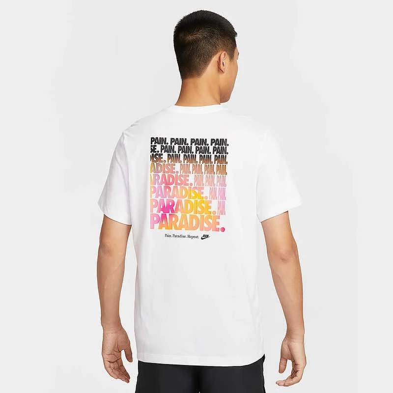 耐克短袖男夏季新款跑步健身训练透气速干印花运动T恤 IH9265100