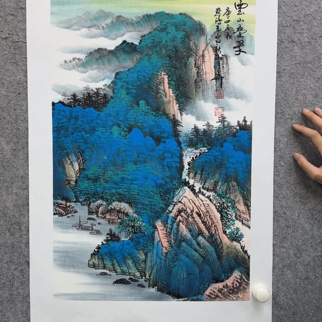 书法书法作品多次参加