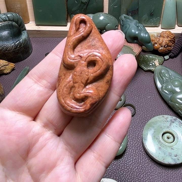 岫岩河磨玉（透闪石质玉）手绳未镶嵌