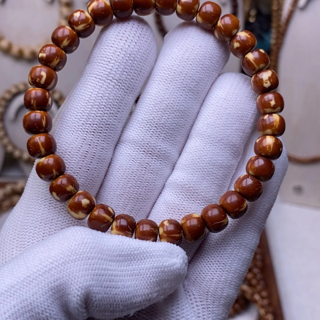 新***_手串紫金鼠精工鼠尖纯肉花皮火焰8✖️6.5