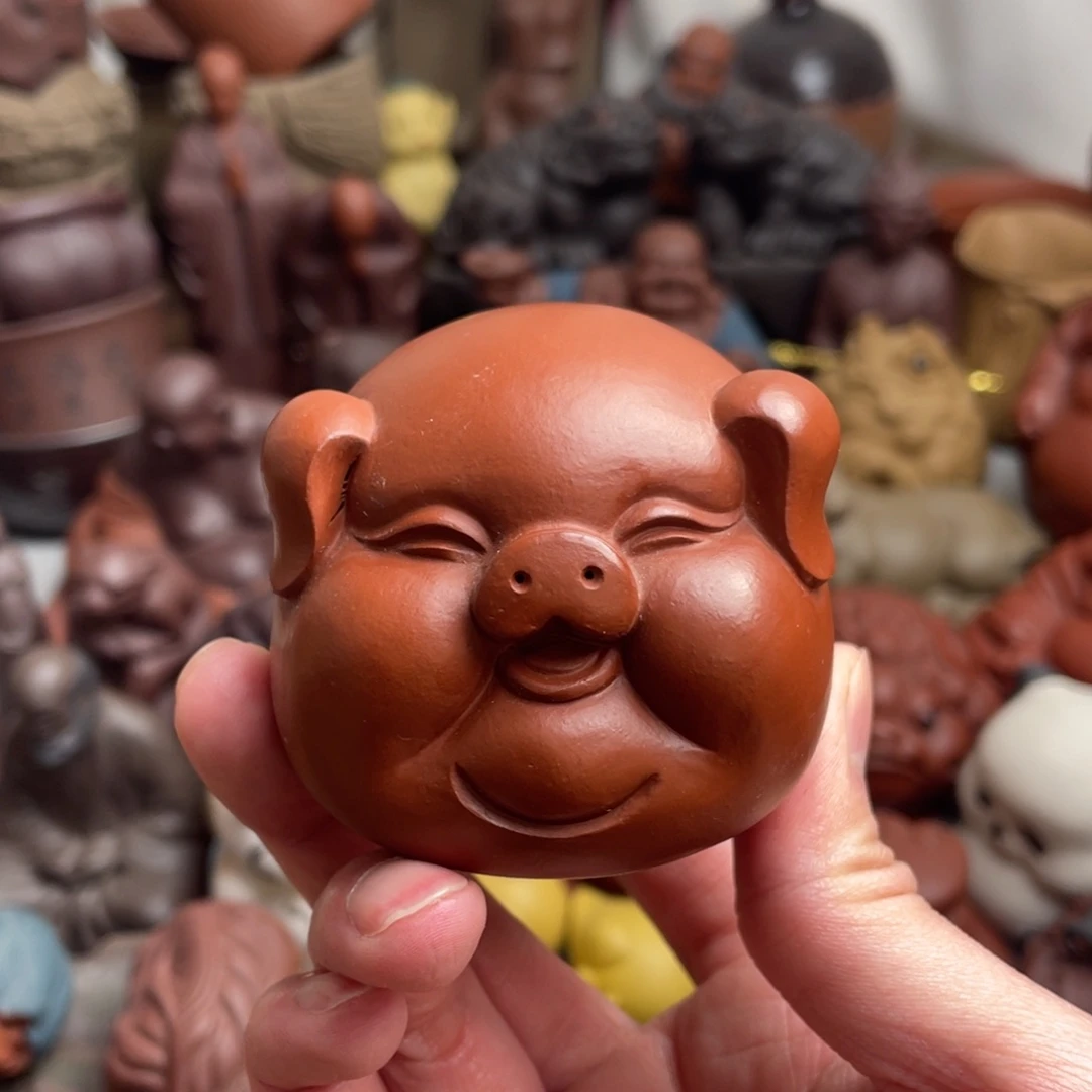 紫砂茶宠紫砂瑕疵