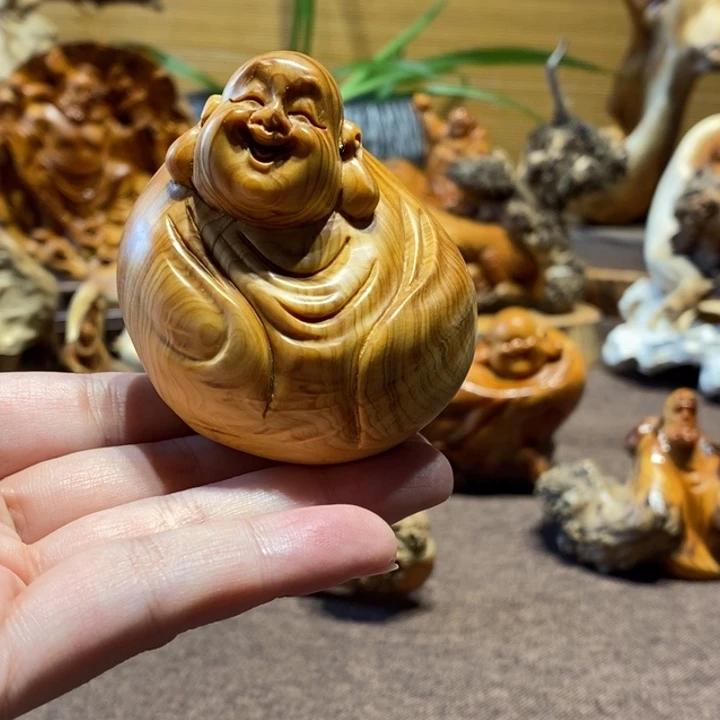 柏木（崖柏）玉化乐乐手把