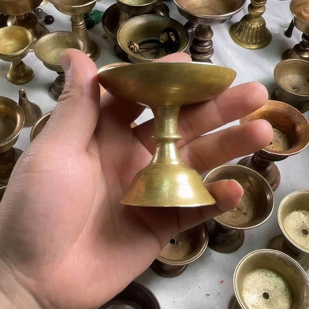 平口宋制式简约油灯