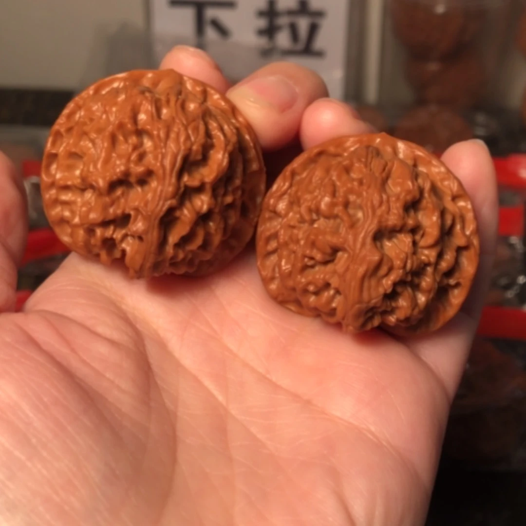 【闪购商品】文玩核桃把件苹果园39