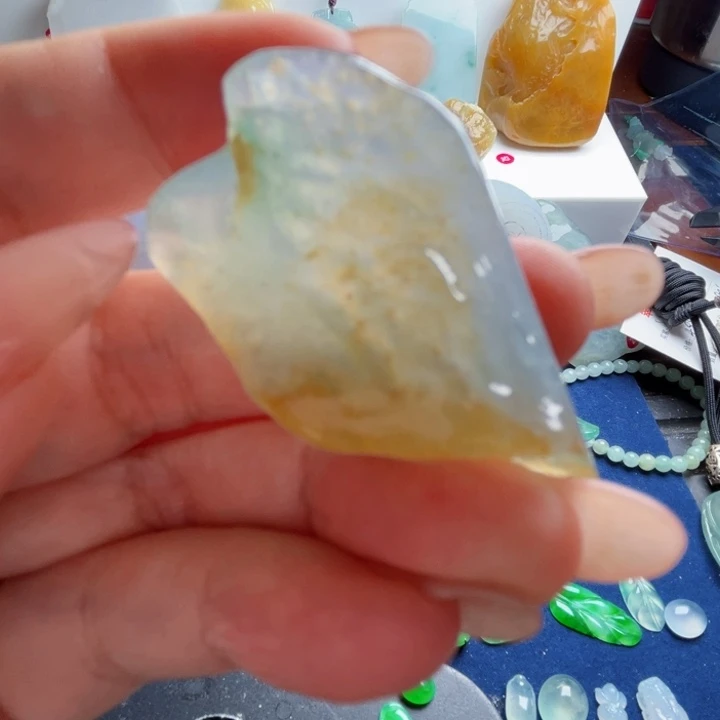 翡翠未镶嵌颈饰天然翡翠