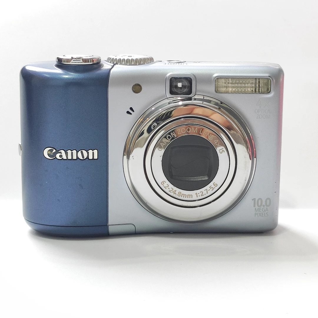 95新 Canon/佳能 a1000蓝色1000万像素4倍变焦复古ccd