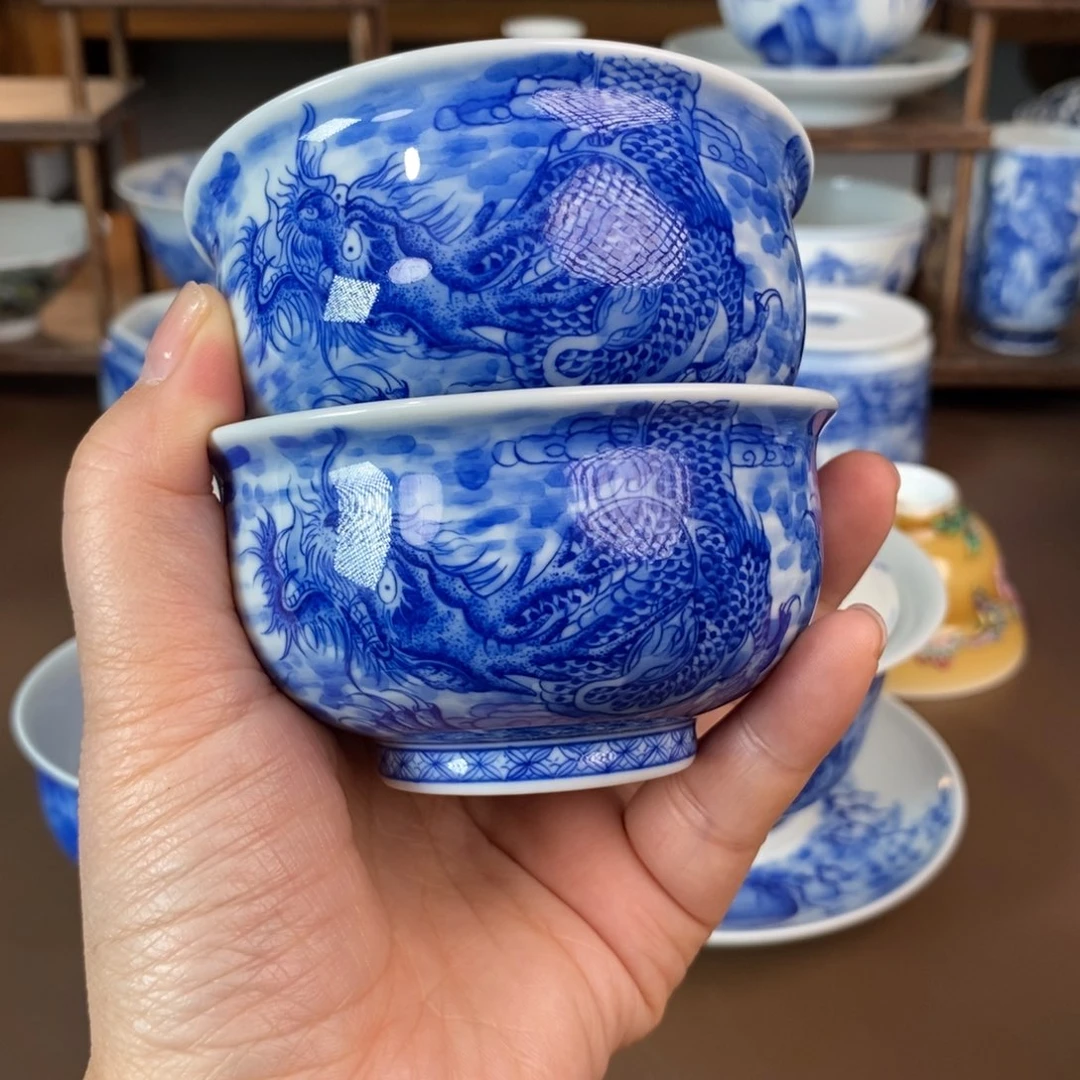 上**水景德镇陶瓷手工手绘