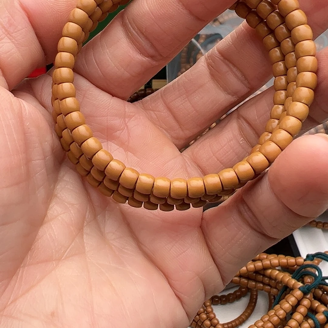 橄榄核手串老挝核尖手串