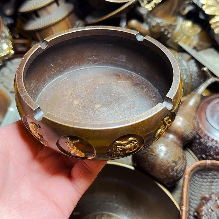 铜器摆件收收藏藏