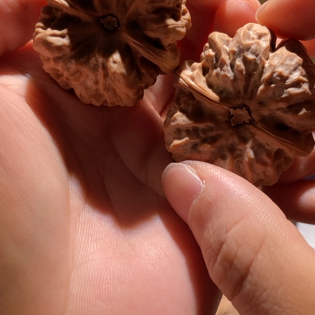 落***念吊坠文玩核桃蛤蟆头D42