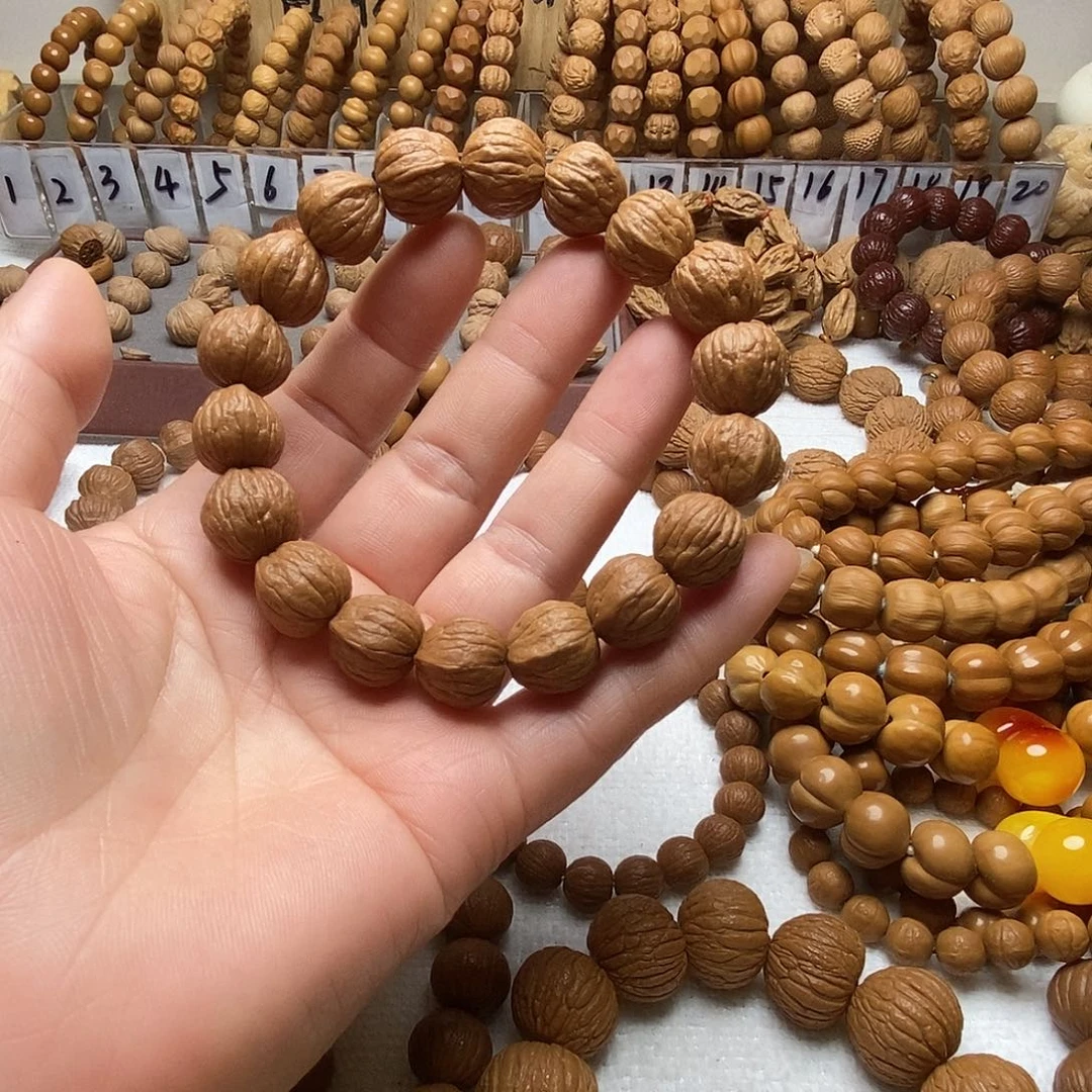 猴头核桃手串全品无暇原皮无修【天使之翼】