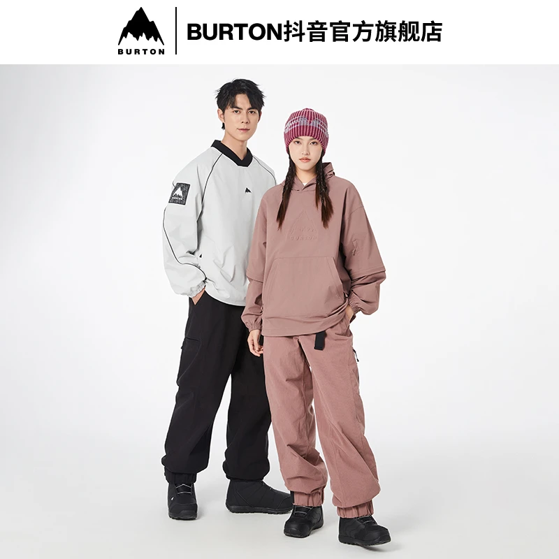 BURTON伯顿旗舰店室内滑雪男女DRYRIDE中性防泼水灯芯绒工装裤