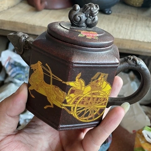 茶壶紫砂紫砂壶中的紫砂壶