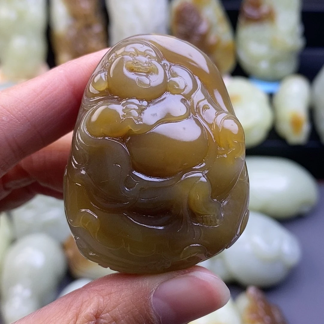 未镶嵌和田玉把件