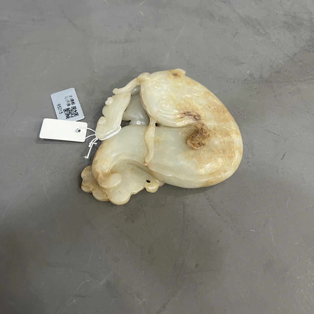 ZJ95215和田玉摆件/聚宝轩