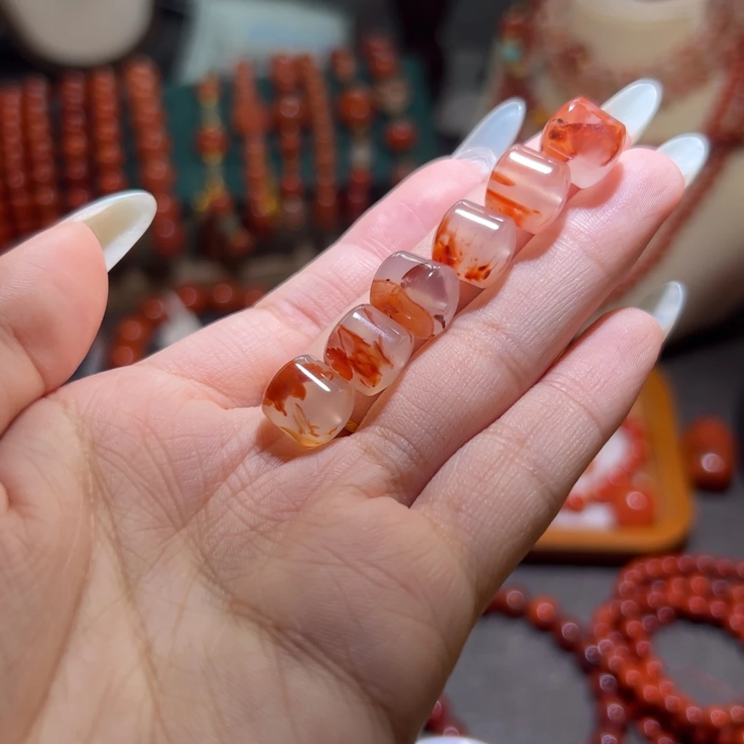 未镶嵌手链南红玛瑙10mm