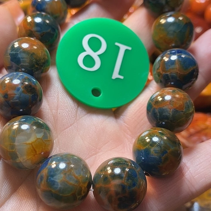 用***3玛瑙/玉髓未镶嵌手链