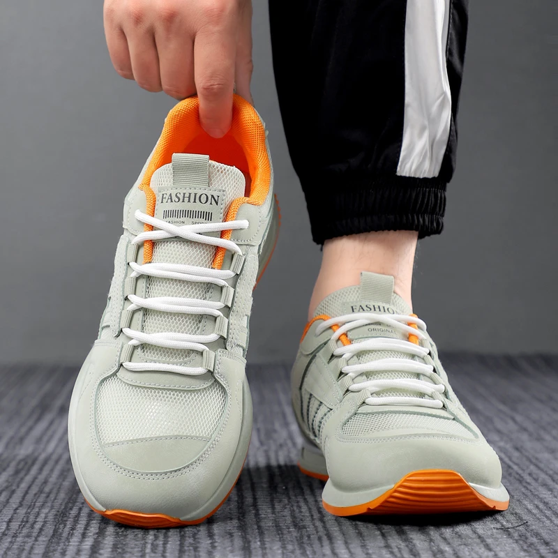 品牌断码男鞋夏季透气网面板鞋百搭时尚运动休闲鞋男士轻便小白鞋