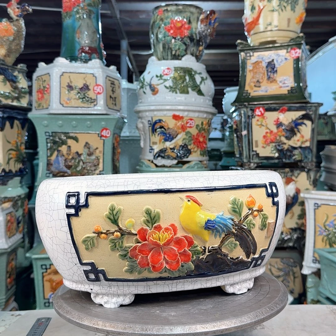 九*岭南100,000花盆，花盆