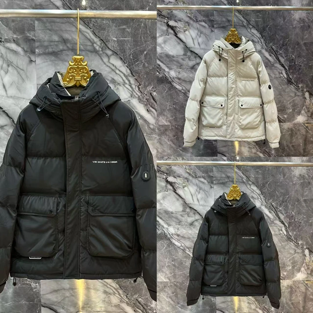 【F】冬季新款时尚加厚保暖防寒服外套24608【无水洗麦】