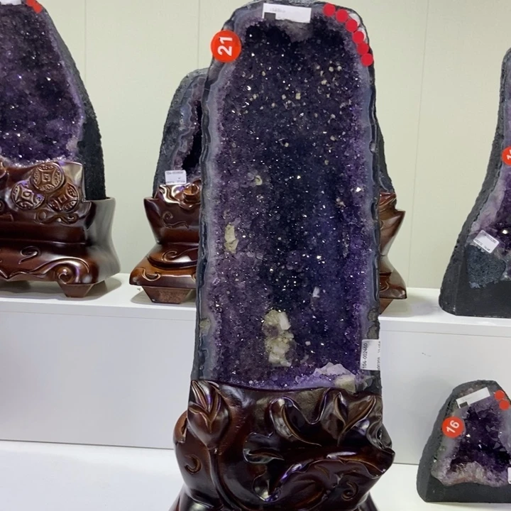 紫晶大型摆件（非配饰）未镶嵌