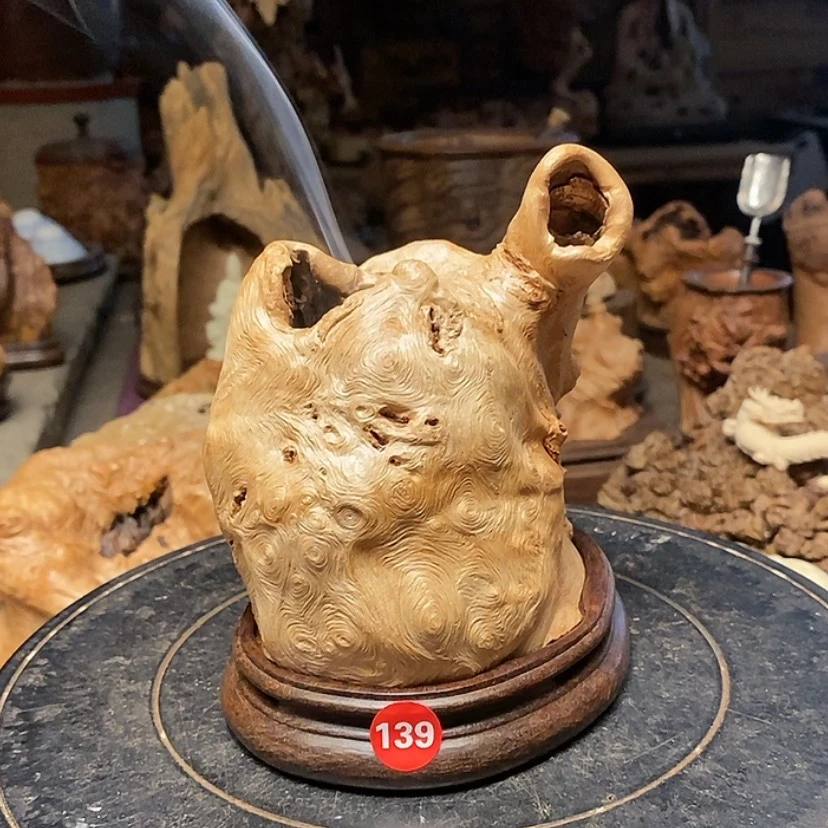 【闪购商品】139号荔枝木香炉工艺