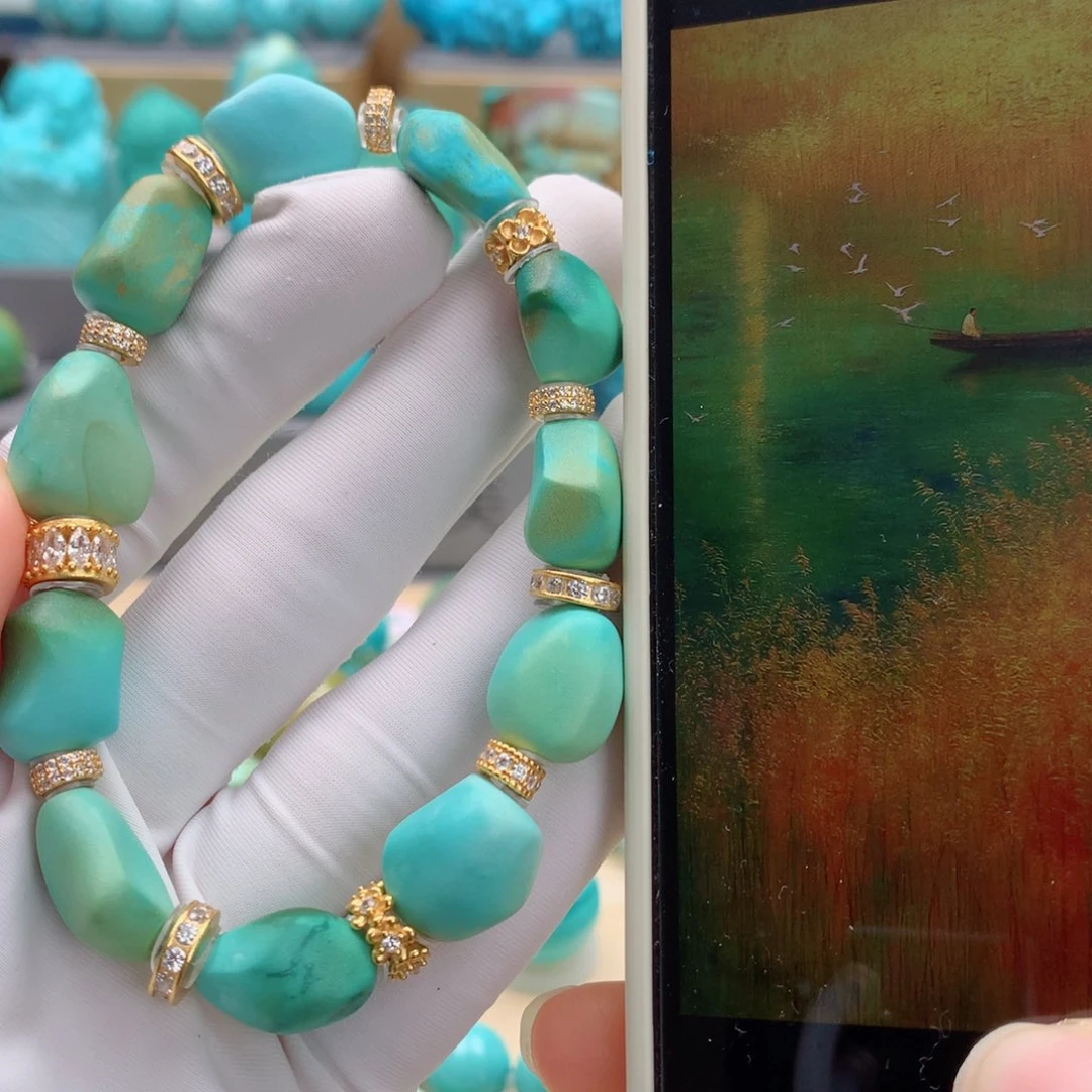 银S925镶嵌绿松石其他