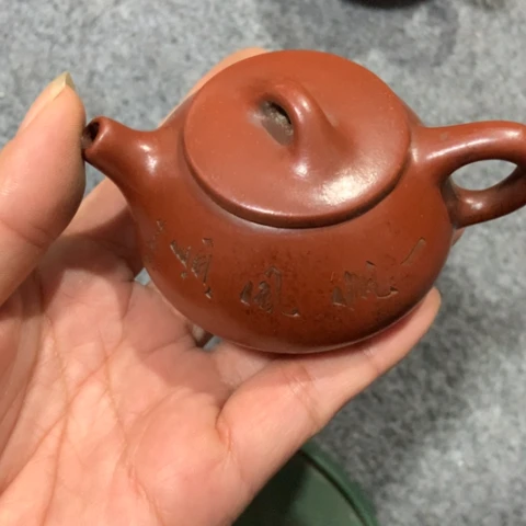 如***士紫砂茶壶陶瓷摆件爱好者摆件
