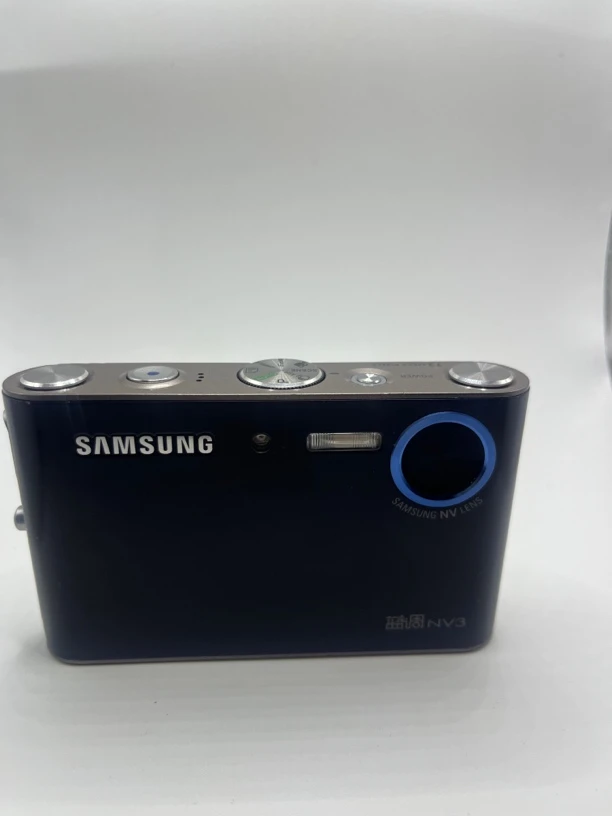 95新 Samsung/三星 三星蓝调nv3冷白色彩浓郁ccd数码相机