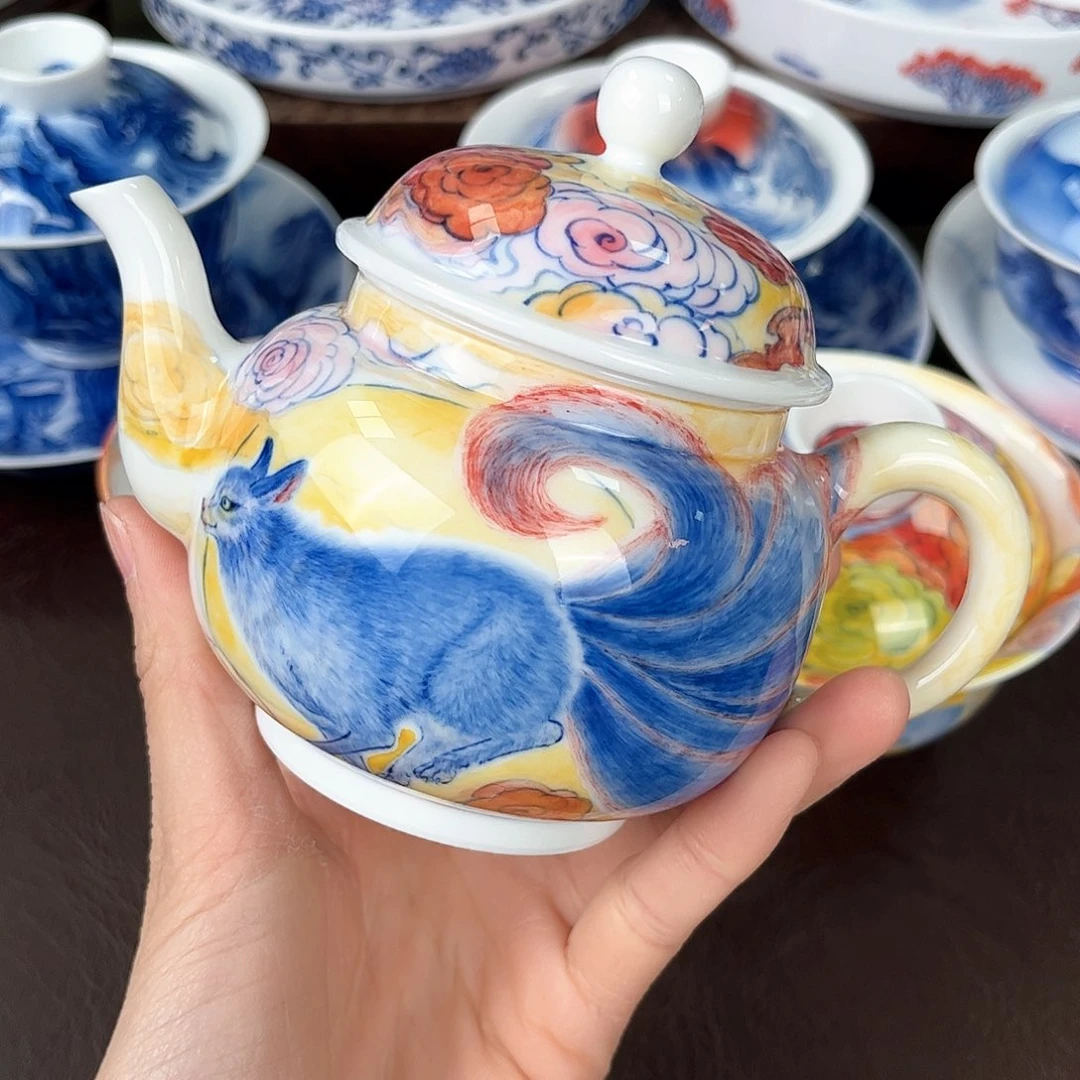 手绘高温瓷器瓷器