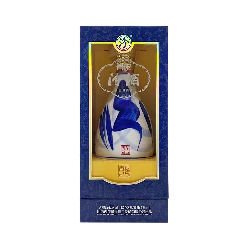 汾酒汾酒 42度年青花25 475ml 礼盒装42度475ml