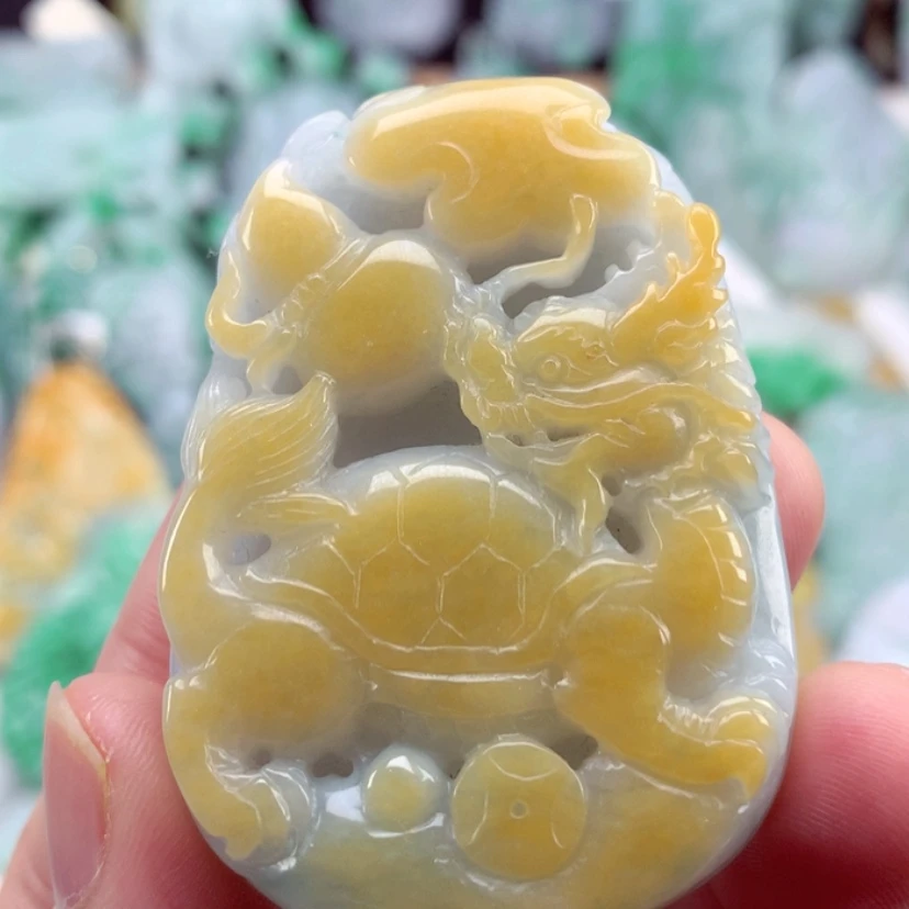 【闪购商品】翡翠吊坠(不含链)未镶嵌