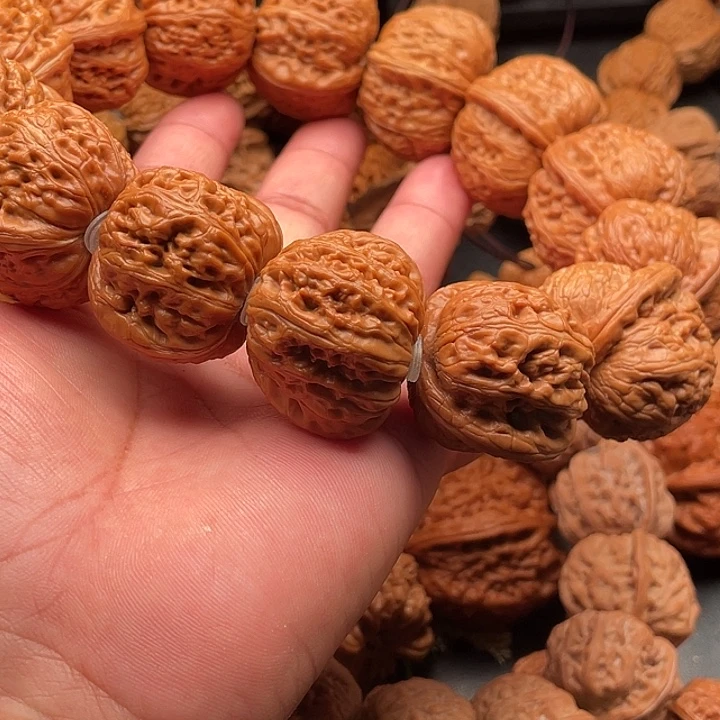 孔***生吊坠文玩核桃4平谷元宝