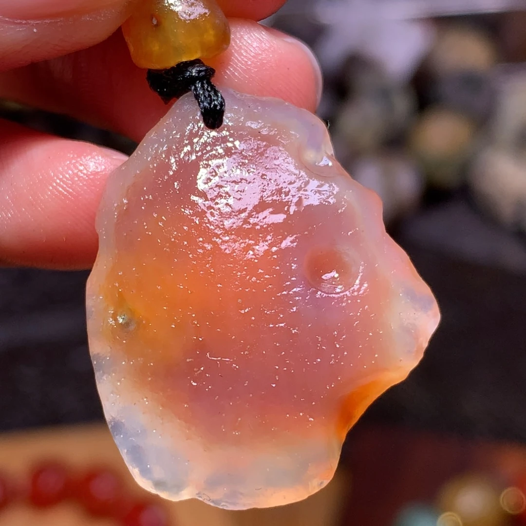 未镶嵌玛瑙/玉髓珠宝半成品