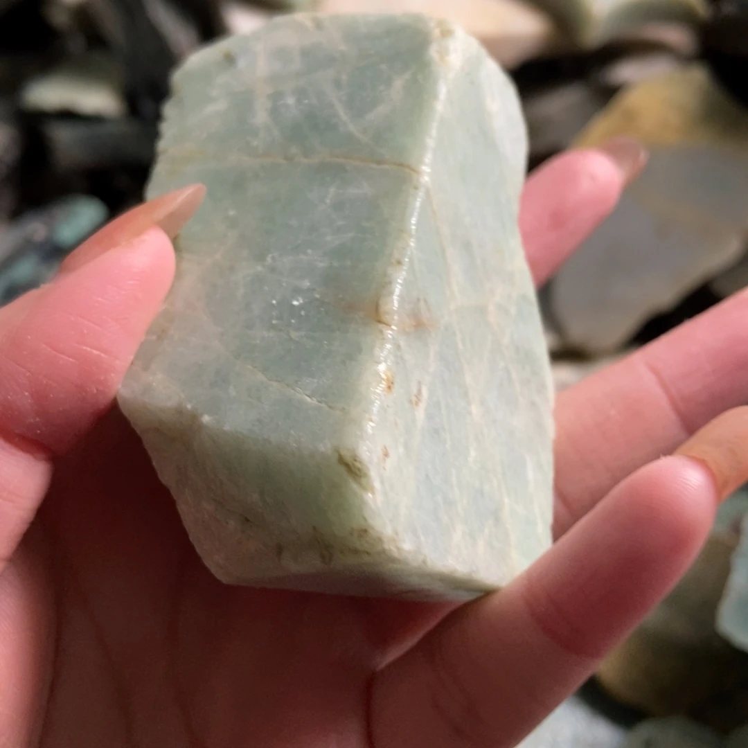 翡翠未镶嵌挂件天然翡翠
