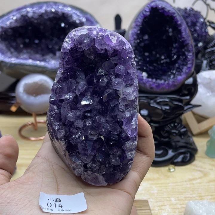 未镶嵌大型摆件（非配饰）紫晶
