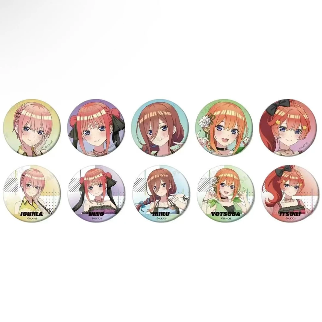 【五等分rocking star系列吧唧】五等分的花嫁 潮玩盲盒（拆盒 代拆）