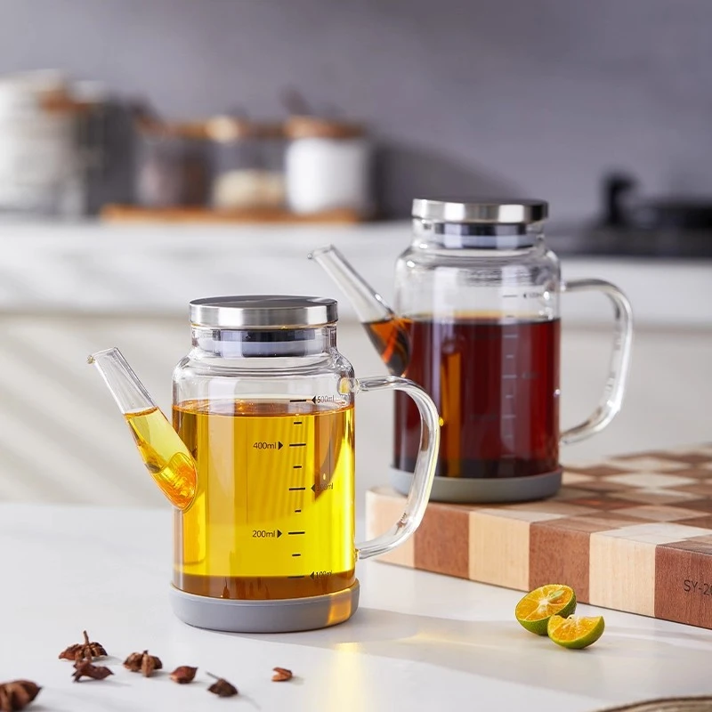 高硼硅家用玻璃油壶防漏不挂油