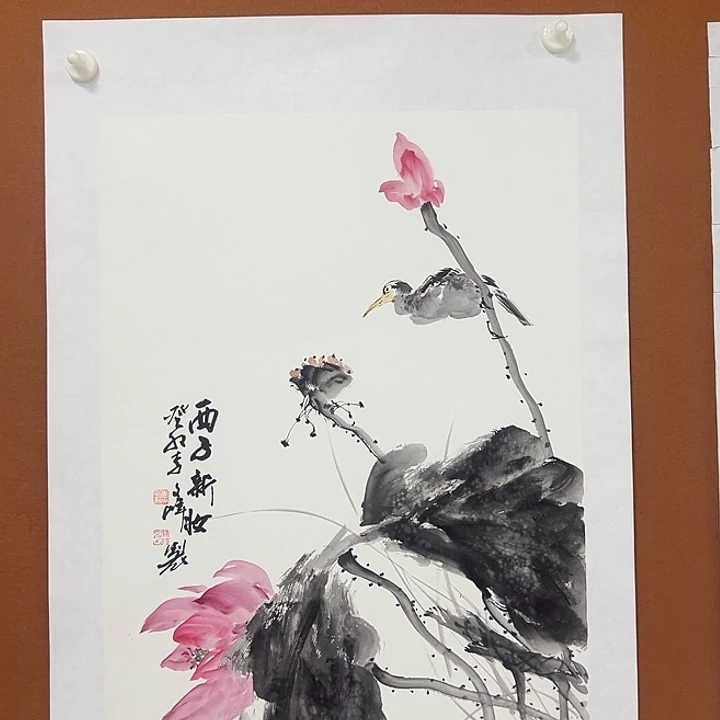 国画李文峰的画作