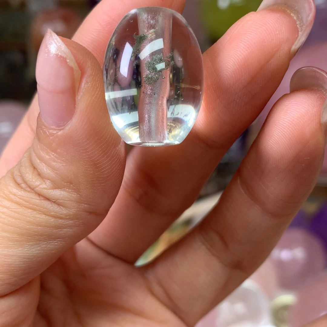 水晶珠宝半成品未镶嵌幽灵